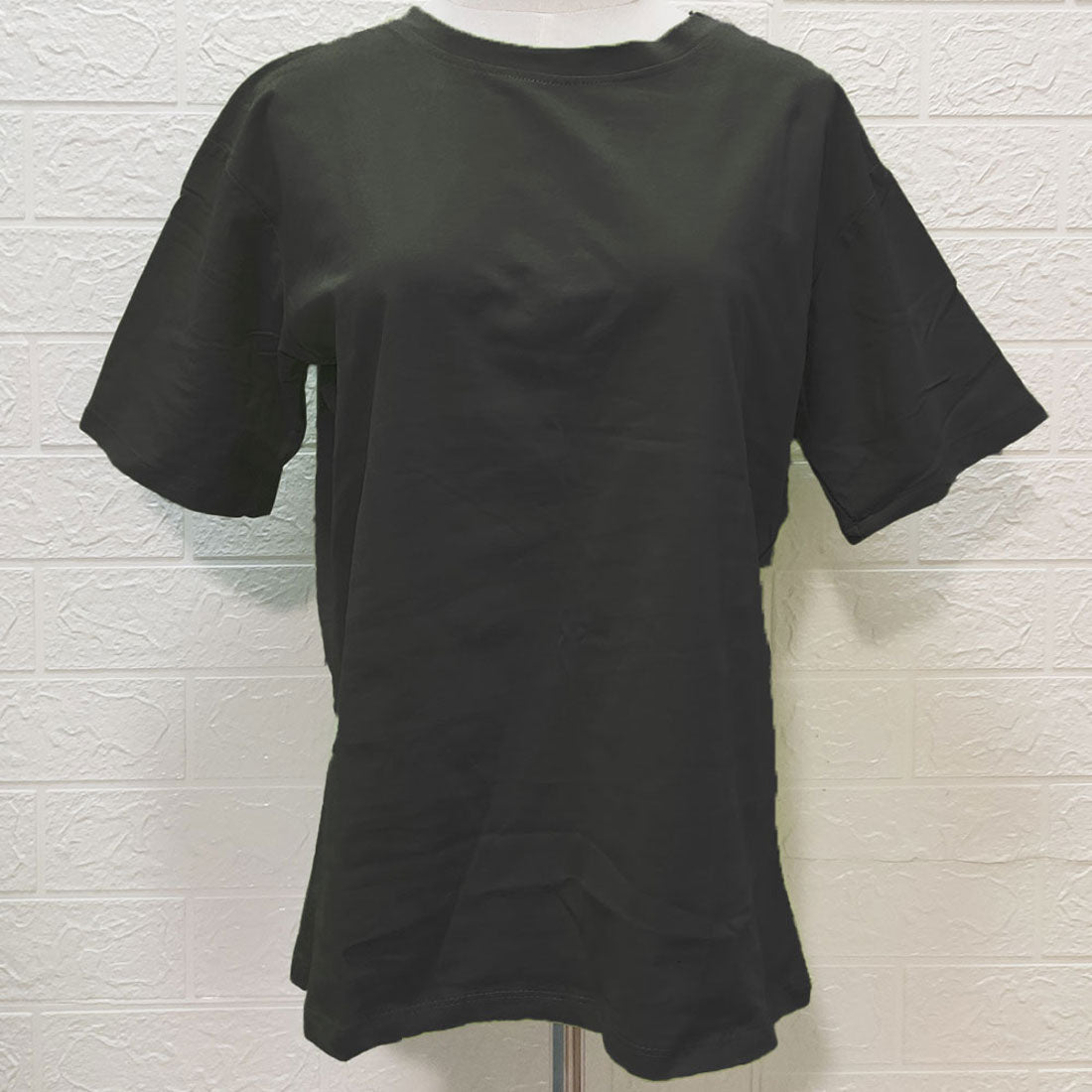 アミュレット Amulet シンプル半袖Tシャツ おしゃれ 可愛い シンプルデザイン ウエストイン 合わせやすい 無地 春 夏 秋 レディース