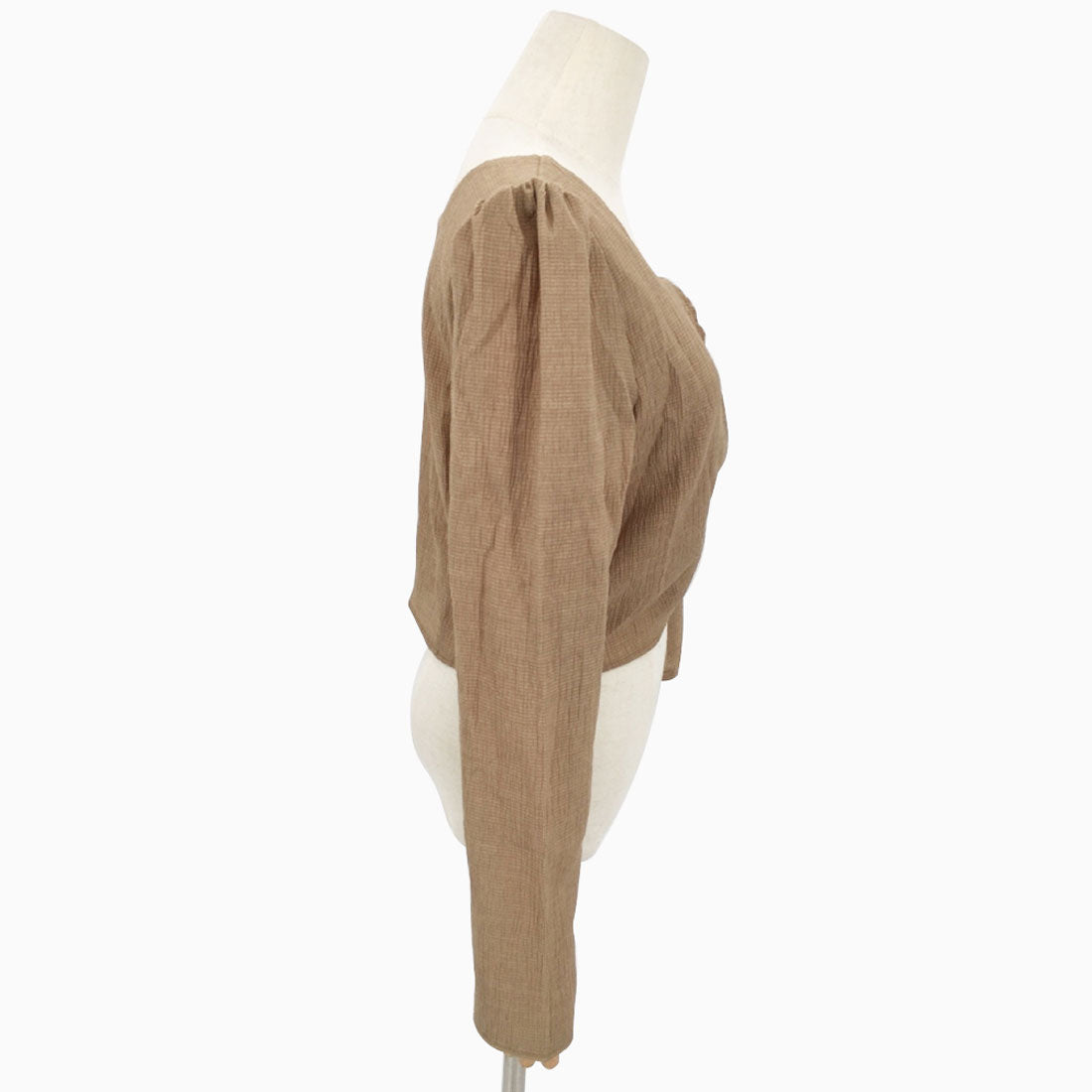 Amulet Washer Ribbon Blouse Long Sleeve Blouse Women's Fashion Women's Asymmetrical Tops Shirt Blouse Washer Ribbon Beautiful Adult Cute