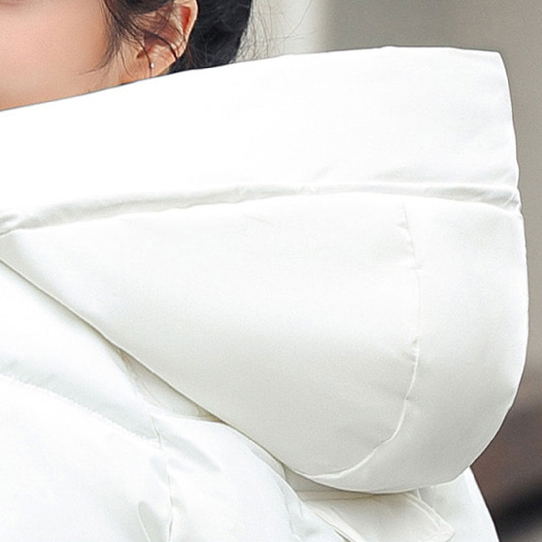 アミュレット Amulet フード付きアウター レディース アウター 長袖 無地 秋服 冬服 10代 20代 30代 韓国ファッション 韓国 大きいサイズ ストリート アウトドア ポケット