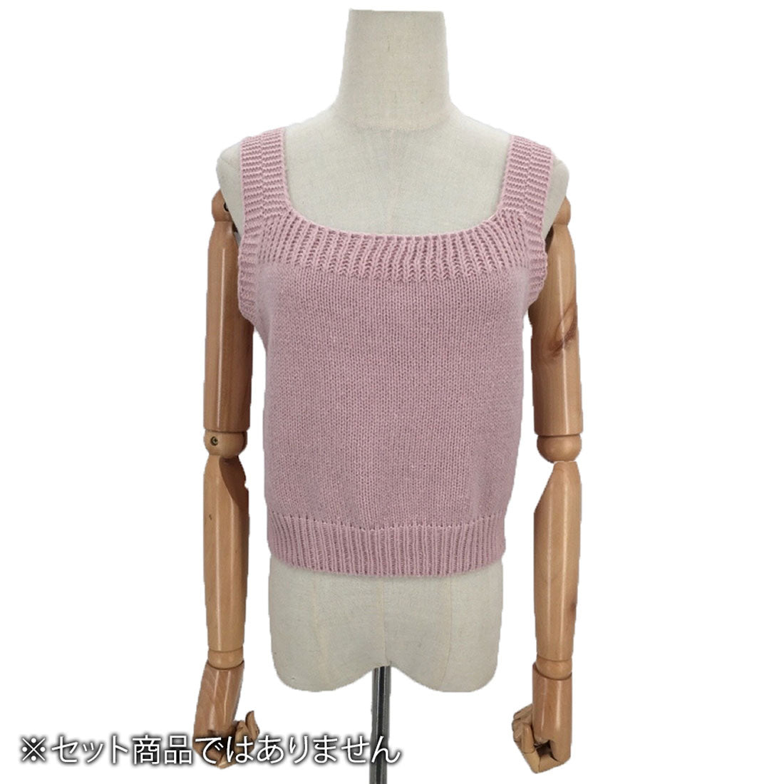 アミュレット Amulet ニットビスチェ レディース トップス 秋服 冬服 無地 10代 20代 30代 韓国ファッショ ン韓国 ショート丈 単品 シンプル 可愛い レイヤードスタイル