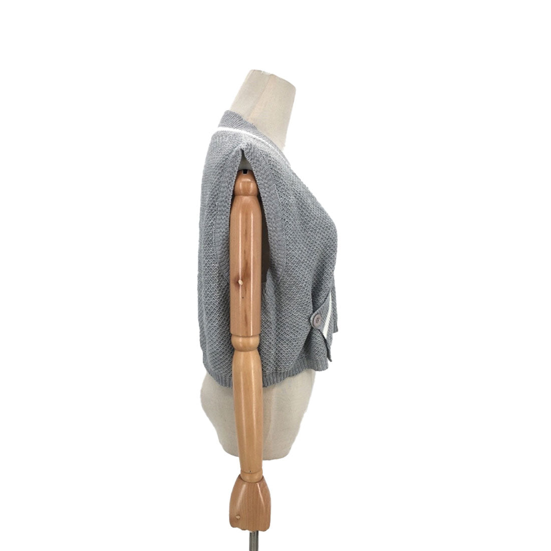 アミュレット Amulet ショート丈Vネックベスト レディース トップス 春服 秋 10代 20代 30代 韓国ファッション ショート丈 オフィスカジュアル ベーシック 着回し