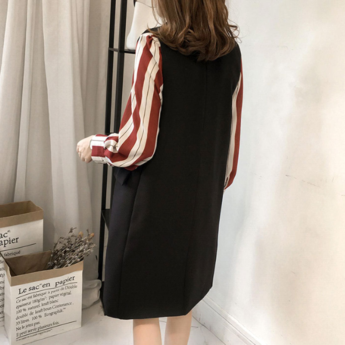 アミュレット Amulet ノースリーブジャケット レディース アウター ジレ ベスト トップス 長袖 春 夏服 秋 韓国ファッション 10代 20代 30代 オフィスカジュアル 無地