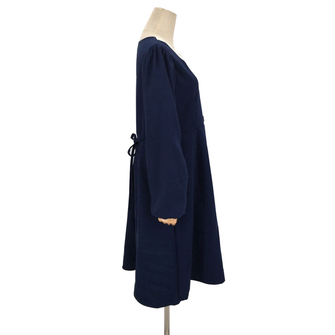 Amulet Square Neck Dress Spring Autumn Winter Korean Fashion Teens 20s 30s Women Simple Stylish Cute Adult Casual Retro Date