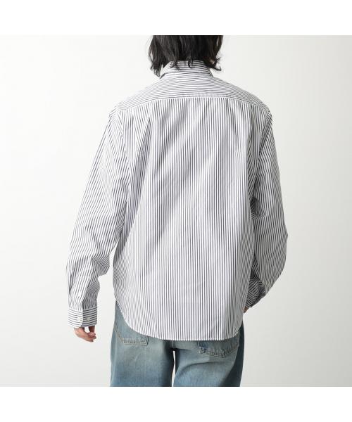 Acne Studios Acne Studios Shirt CB0097 cotton Stripe Embroidered Logo