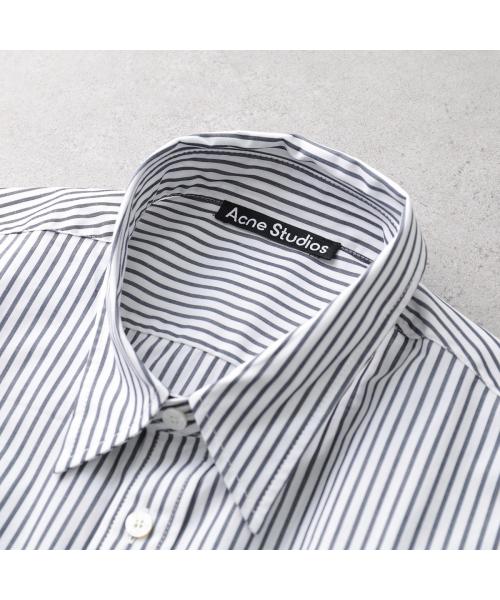 Acne Studios Acne Studios Shirt CB0097 cotton Stripe Embroidered Logo