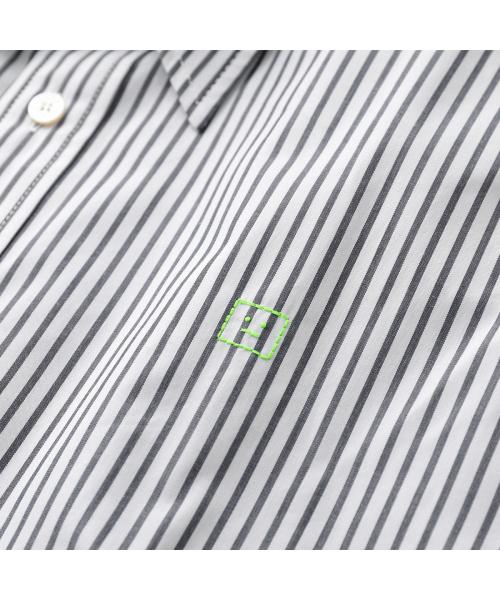 Acne Studios Acne Studios Shirt CB0097 cotton Stripe Embroidered Logo