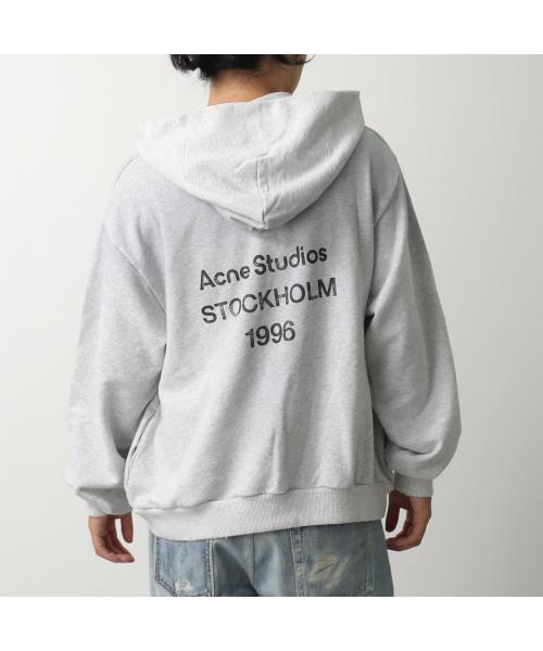アクネストゥディオズ Acne Studios Acne Studios フーディー CI0159 FN-UX-SWEA000023 バックロゴ （92H/Pale-Grey-Melange） 92H/Pale-Grey-Melange