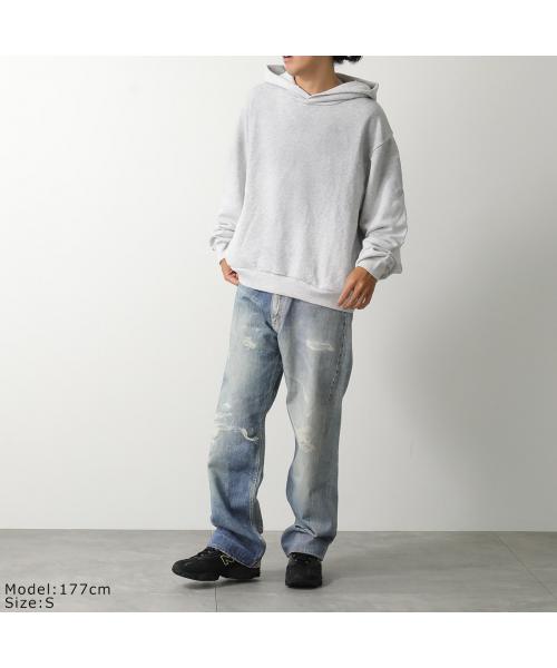 アクネストゥディオズ Acne Studios Acne Studios フーディー CI0159 FN-UX-SWEA000023 バックロゴ （92H/Pale-Grey-Melange） 92H/Pale-Grey-Melange