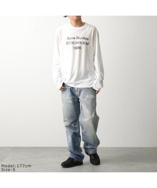 アクネストゥディオズ Acne Studios Acne Studios 長袖 カットソー CL0197 FN-UX-TSHI000016 ロゴ （DC6/Dusty-White） DC6/Dusty-White