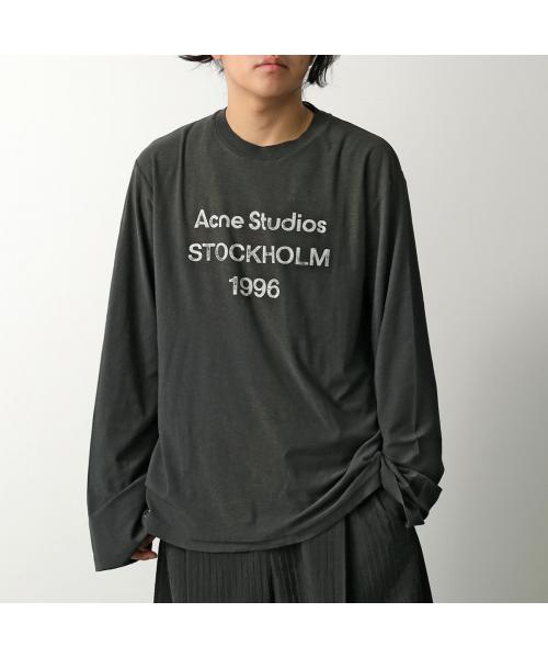 アクネストゥディオズ Acne Studios Acne Studios 長袖 カットソー CL0197 FN-UX-TSHI000016 ロゴ （BM0/Faded-Black） BM0/Faded-Black