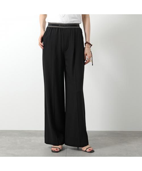 Acne Studios Acne Studios Pants Logo tape trousers AK0826 Slacks
