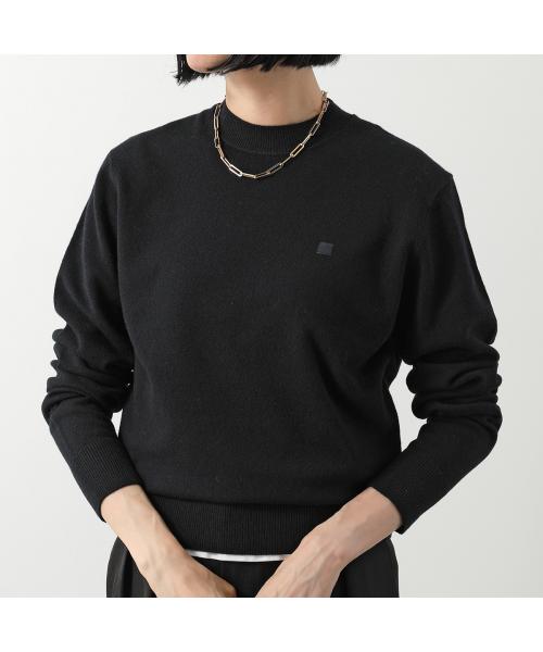 アクネストゥディオズ Acne Studios Acne Studios ニット C60115 長袖 ウールブレンド （AAT/Dustyblue-ブルー） AAT/Dustyblue-ブルー