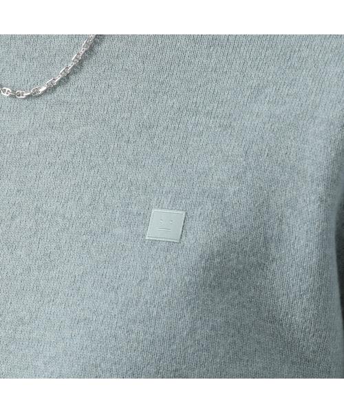 アクネストゥディオズ Acne Studios Acne Studios ニット C60115 長袖 ウールブレンド （AAT/Dustyblue-ブルー） AAT/Dustyblue-ブルー