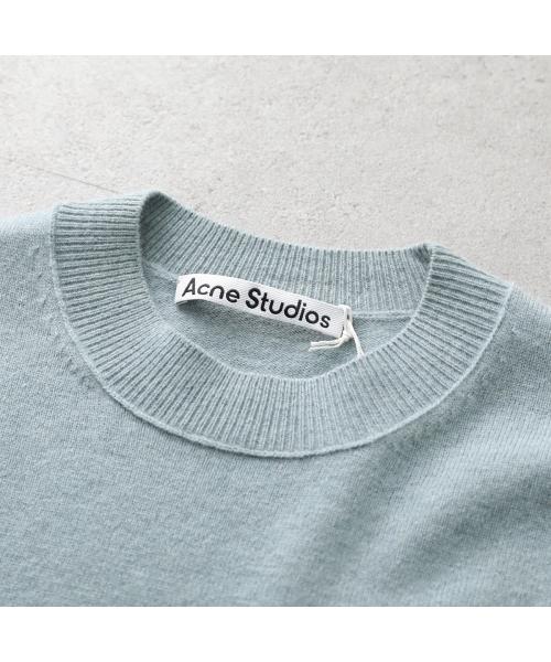 アクネストゥディオズ Acne Studios Acne Studios ニット C60115 長袖 ウールブレンド （AAT/Dustyblue-ブルー） AAT/Dustyblue-ブルー