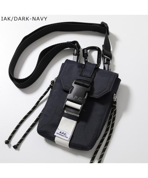 アーペーセー A.P.C. APC A.P.C.  クロスボディバッグ Treck PAAFH H61733 （IAK/DARK-NAVY-ネイビー） IAK/DARK-NAVY-ネイビー