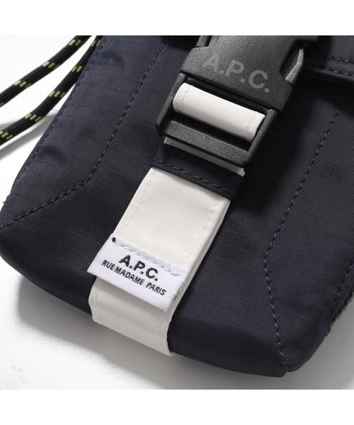 アーペーセー A.P.C. APC A.P.C.  クロスボディバッグ Treck PAAFH H61733 （IAK/DARK-NAVY-ネイビー） IAK/DARK-NAVY-ネイビー