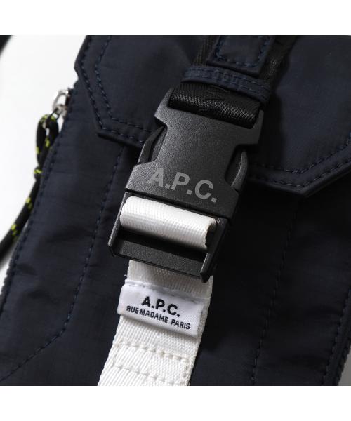 アーペーセー A.P.C. APC A.P.C.  クロスボディバッグ Treck PAAFH H61733 （IAK/DARK-NAVY-ネイビー） IAK/DARK-NAVY-ネイビー