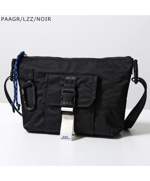 アーペーセー A.P.C. APC A.P.C. ショルダーバッグ Trek H61734 ナイロン （PAAGR/LZZ/NOIR） PAAGR/LZZ/NOIR