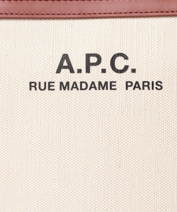 A.P.C. A.P.C. 【A.P.C.】A.P.C. A.P.C. CAMILLE 托特包 女士 米白色 帆布
