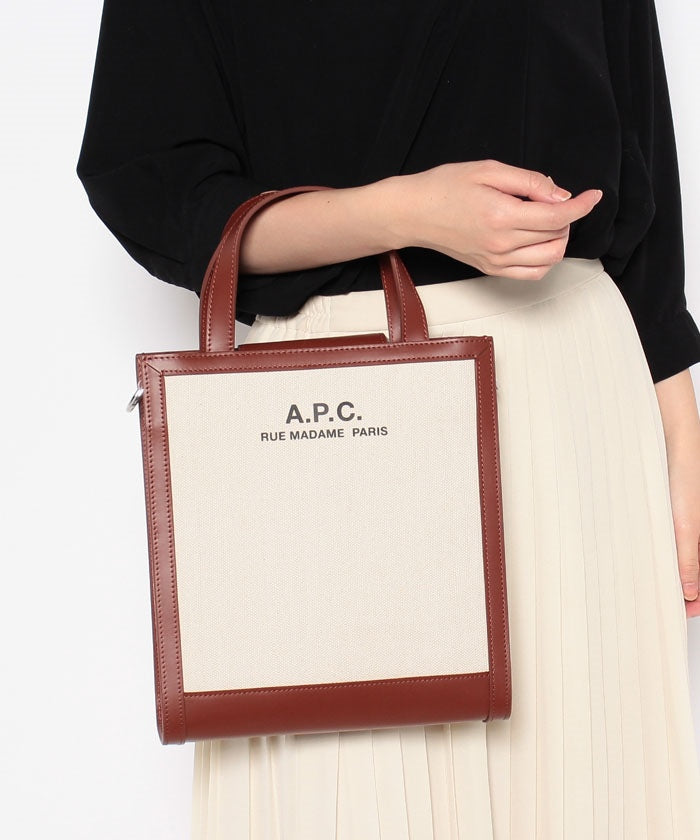 A.P.C. A.P.C. 【A.P.C.】A.P.C. A.P.C. CAMILLE 托特包 女士 米白色 帆布