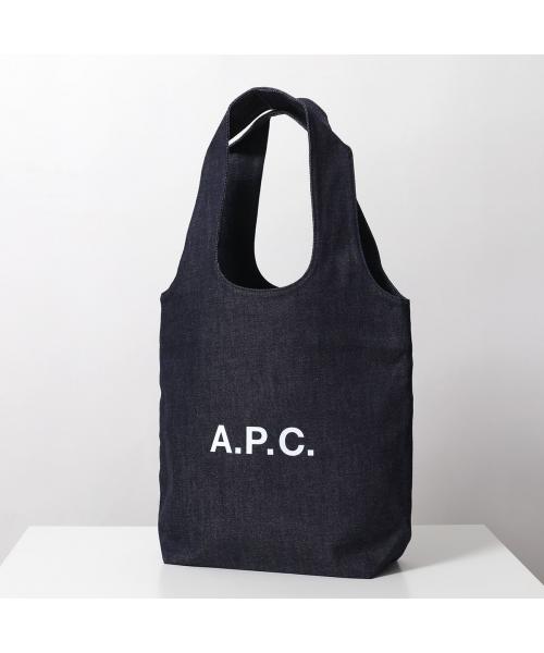 アーペーセー A.P.C. APC A.P.C. トートバッグ M61861 デニム素材 （COZZS/LZZ/NOIR/ブラック） COZZS/LZZ/NOIR/ブラック