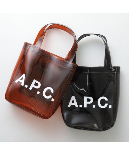 アーペーセー A.P.C. A.P.C. スモールトートバッグ PUACD M67048 LOU （LAD/ANTHRACITE-ブラック） LAD/ANTHRACITE-ブラック
