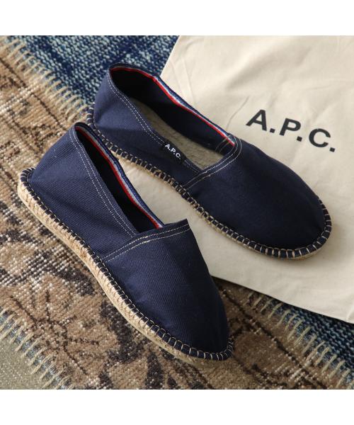 アーペーセー A.P.C. APC A.P.C. エスパドリーユ COHRT M53003 スリッポン （IAK/DARK-NAVY/ネイビー） IAK/DARK-NAVY/ネイビー