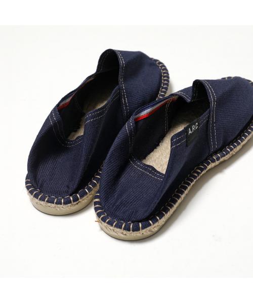アーペーセー A.P.C. APC A.P.C. エスパドリーユ COHRT M53003 スリッポン （IAK/DARK-NAVY/ネイビー） IAK/DARK-NAVY/ネイビー
