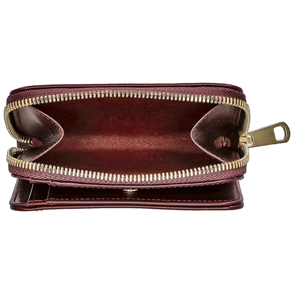 A.P.C. PXAWV F63029 Coin Purse for Men and Women, Wallet, Coin Case, Leather, Pass Case, Emma Enil, Simple, Gift, Pass Case, Card Case