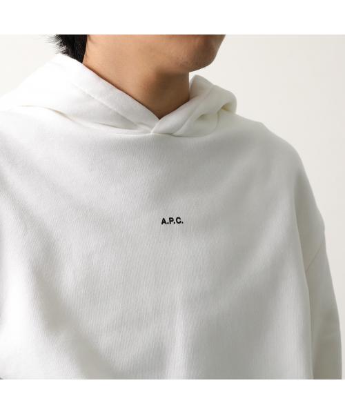 アーペーセー A.P.C. APC A.P.C. パーカー HOODIE BOXY MICRO LOGO COHBX H27911 （TPP/ライトグレー） TPP/ライトグレー