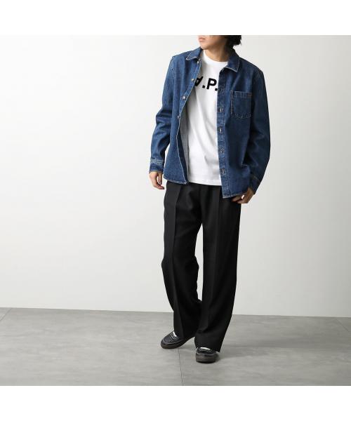 A.P.C. A.P.C. APC A.P.C. T-shirt COHBM M26384 Short Sleeve Cut and Sew