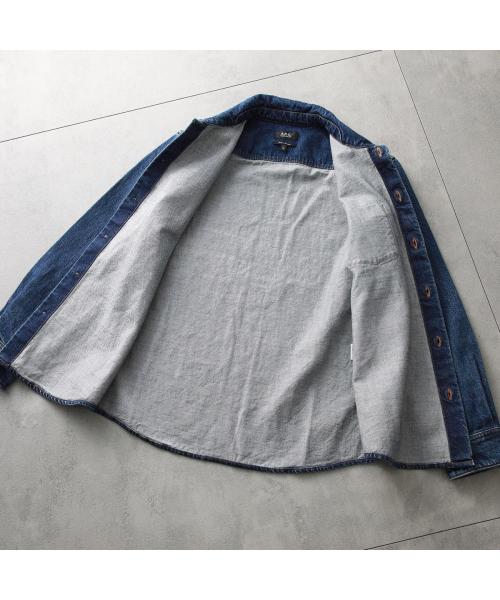 アーペーセー A.P.C. APC A.P.C. デニムジャケット COHTD H02837 ロゴ （IAL/INDIGO/ネイビー） IAL/INDIGO/ネイビー