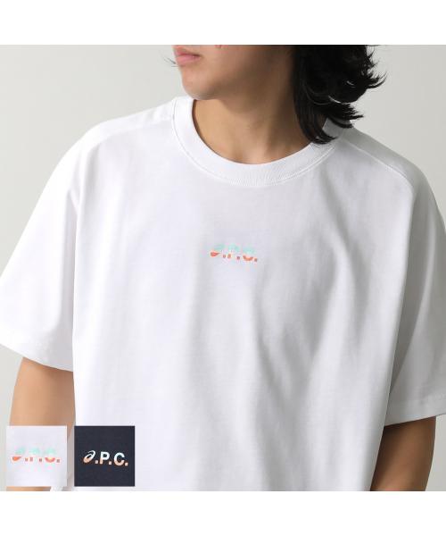 アーペーセー A.P.C. APC A.P.C. × ASICS 半袖 Tシャツ Wind T-Shirt COEAV H26453 （IAK/DARK-NAVY/ネイビー） IAK/DARK-NAVY/ネイビー
