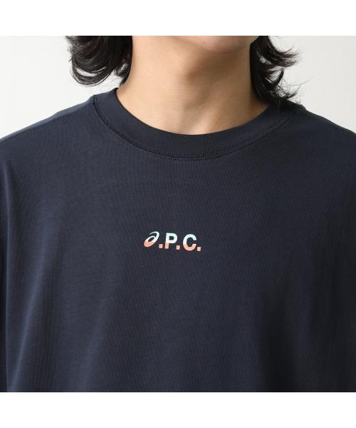 アーペーセー A.P.C. APC A.P.C. × ASICS 半袖 Tシャツ Wind T-Shirt COEAV H26453 （IAK/DARK-NAVY/ネイビー） IAK/DARK-NAVY/ネイビー
