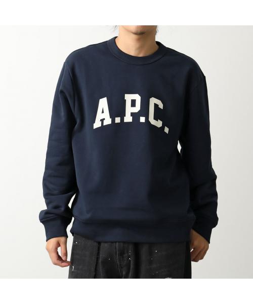 アーペーセー A.P.C. APC A.P.C. トレーナー COHBR H37012 スウェット （TIQ/NAVY/ネイビー） TIQ/NAVY/ネイビー
