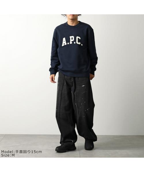 アーペーセー A.P.C. APC A.P.C. トレーナー COHBR H37012 スウェット （TIQ/NAVY/ネイビー） TIQ/NAVY/ネイビー