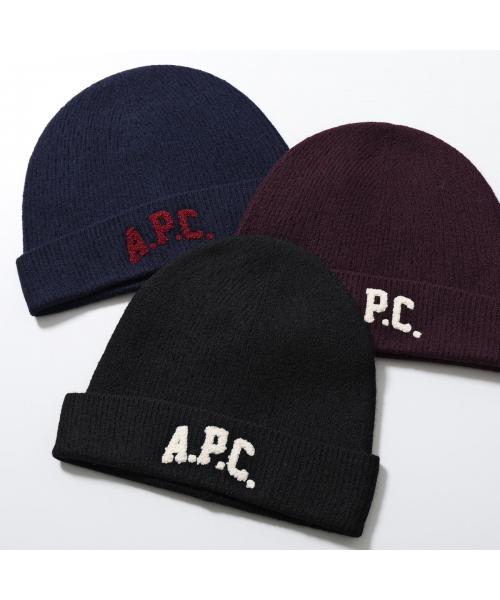 アーペーセー A.P.C. APC A.P.C. ニット帽 WVBDK M25111 ビーニー ウール （IAK/DARK-NAVY/ネイビー） IAK/DARK-NAVY/ネイビー
