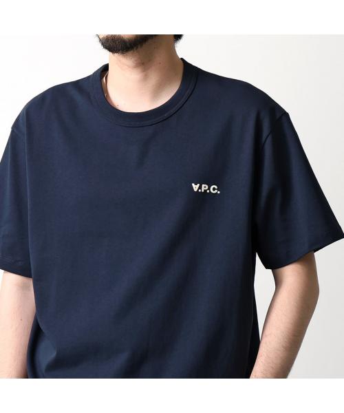 アーペーセー A.P.C. APC A.P.C. 半袖 Tシャツ COHBQ H26391 コットン ロゴT （TIQ/ネイビー） TIQ/ネイビー