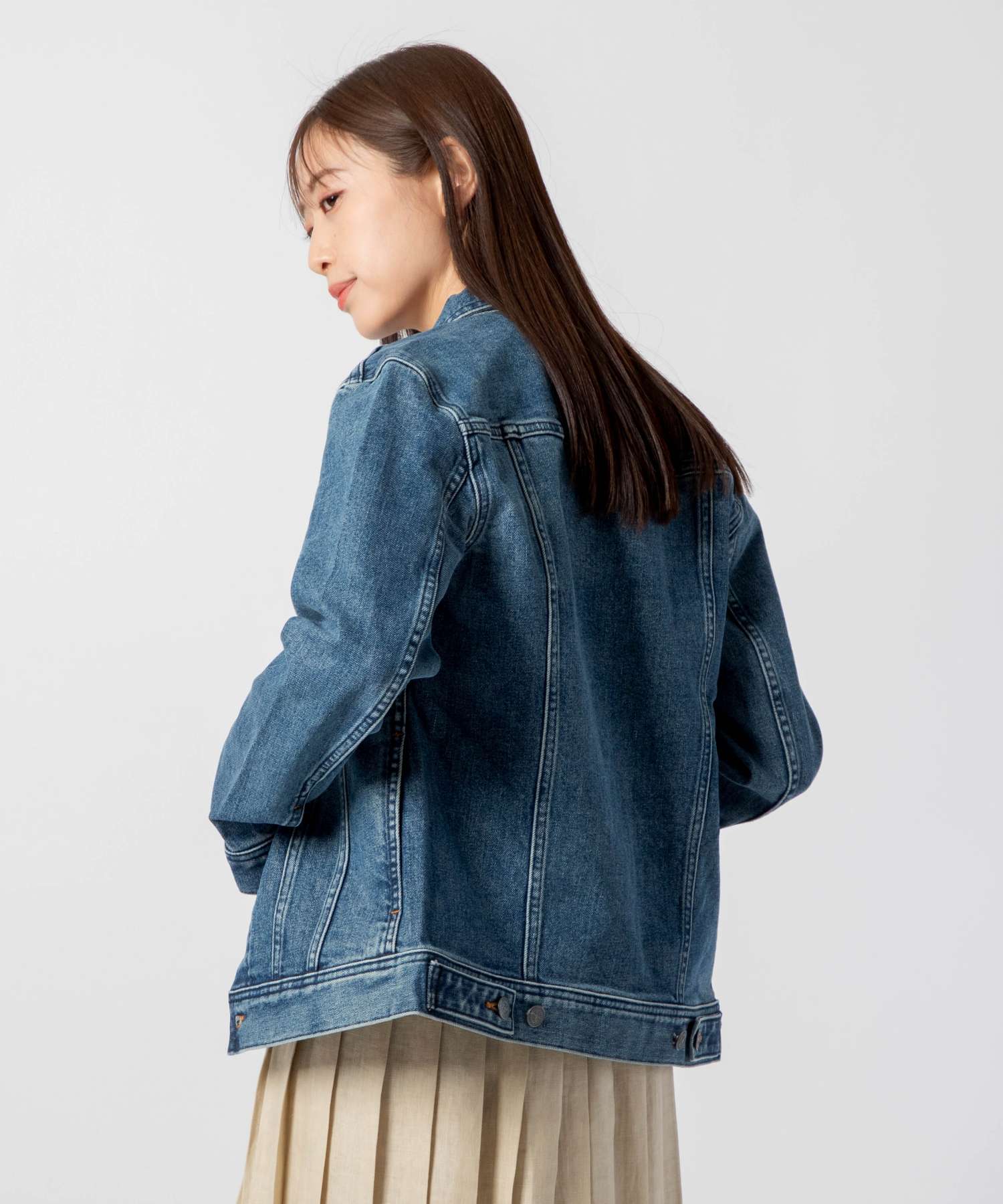 A.P.C. COZZK H02223 Jacket Men's Outerwear Denim Jacket Long Sleeve Street Regular Fit Simple Outdoor XXS ML Indigo