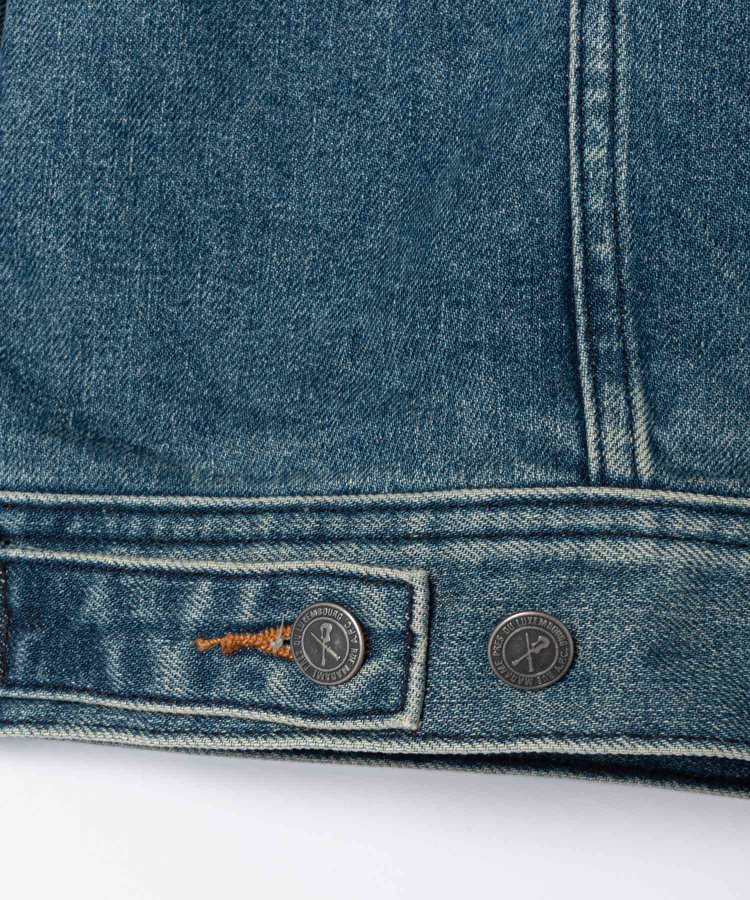 A.P.C. COZZK H02223 Jacket Men's Outerwear Denim Jacket Long Sleeve Street Regular Fit Simple Outdoor XXS ML Indigo