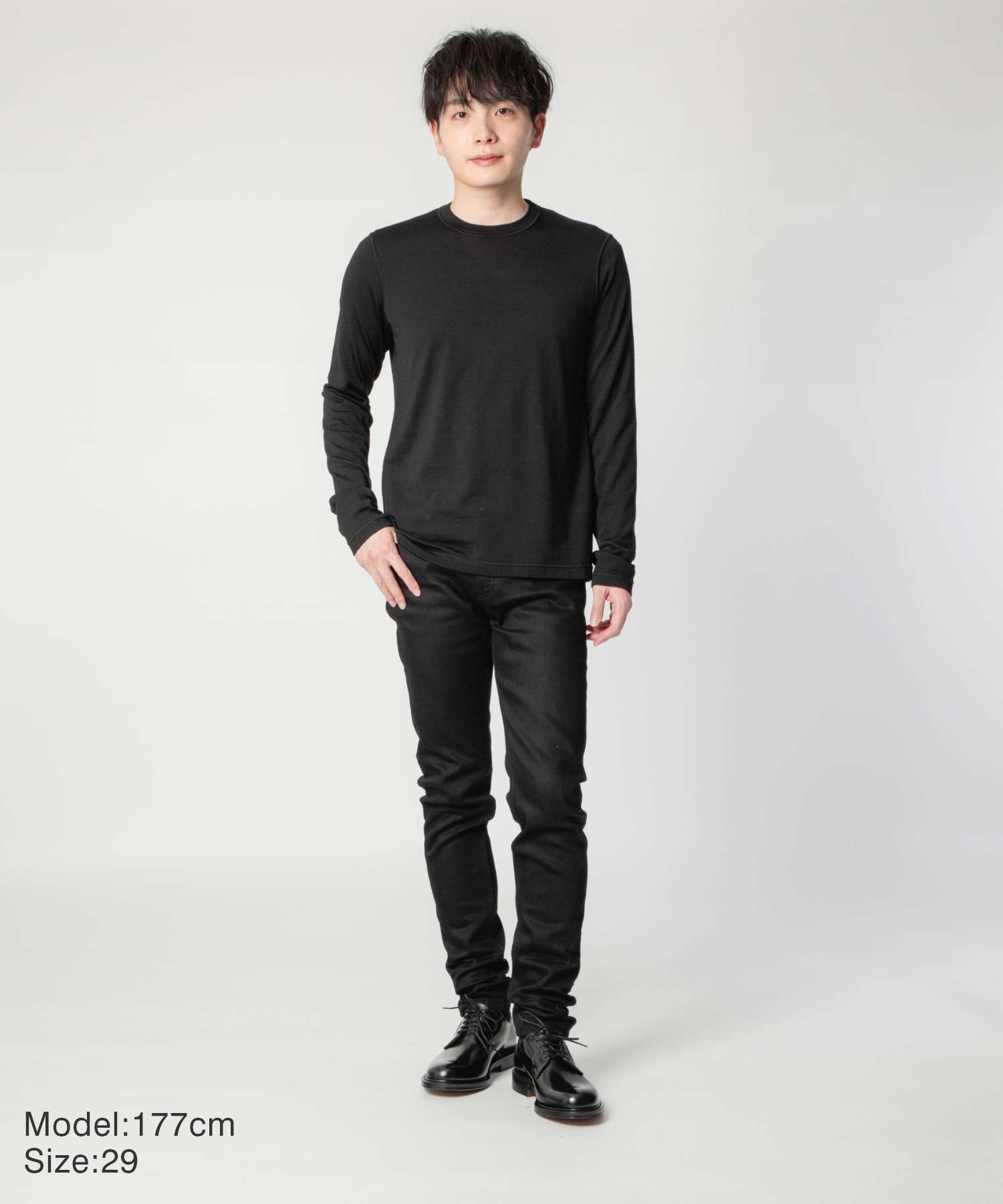 A.P.C. Jeans COZZS M09047 Denim Men's Women's Bottoms Stretch Denim Petit New Standard PETIT NEW STANDARD Black