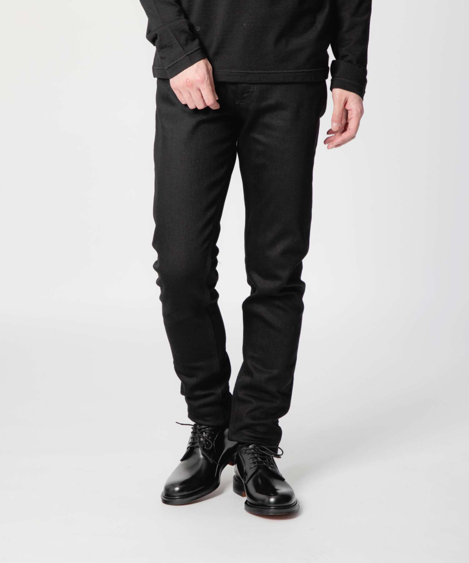 A.P.C. Jeans COZZS M09047 Denim Men's Women's Bottoms Stretch Denim Petit New Standard PETIT NEW STANDARD Black