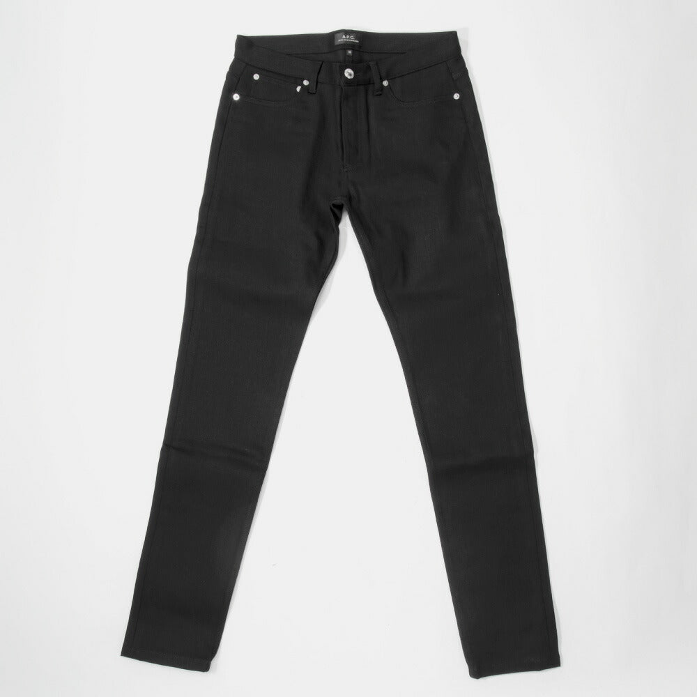 A.P.C. Jeans COZZS M09047 Denim Men's Women's Bottoms Stretch Denim Petit New Standard PETIT NEW STANDARD Black