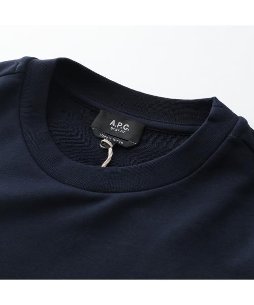 アーペーセー A.P.C. APC A.P.C. トレーナー COHBN F27915 スウェットシャツ （TIQ/ネイビー） TIQ/ネイビー