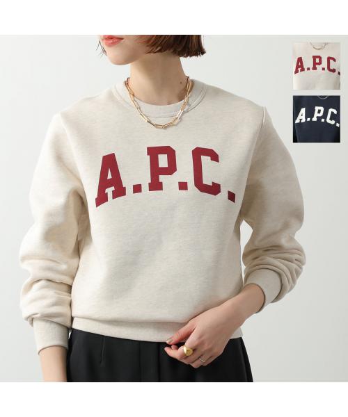 アーペーセー A.P.C. APC A.P.C. トレーナー COHBR F37009 スウェット （TIQ/DARK-NAVY/ネイビー） TIQ/DARK-NAVY/ネイビー