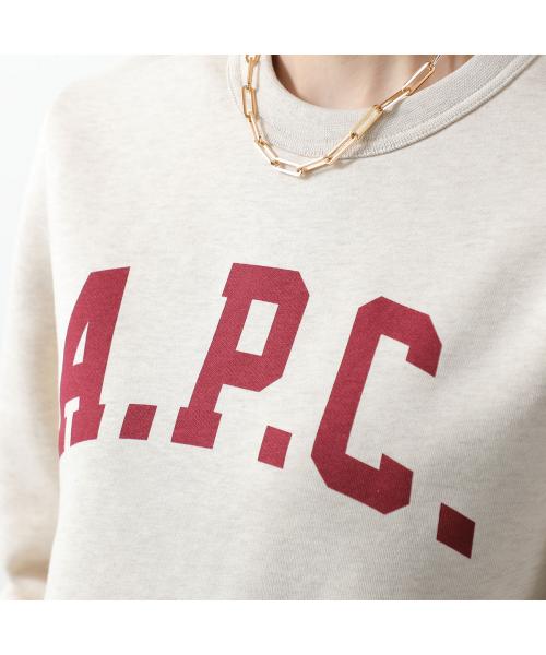 アーペーセー A.P.C. APC A.P.C. トレーナー COHBR F37009 スウェット （TIQ/DARK-NAVY/ネイビー） TIQ/DARK-NAVY/ネイビー