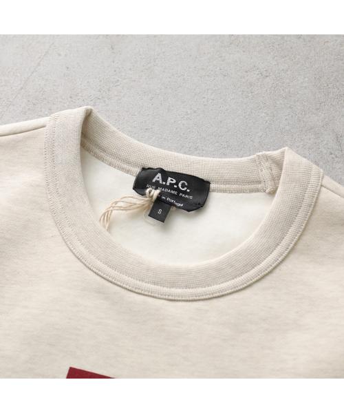 アーペーセー A.P.C. APC A.P.C. トレーナー COHBR F37009 スウェット （TIQ/DARK-NAVY/ネイビー） TIQ/DARK-NAVY/ネイビー