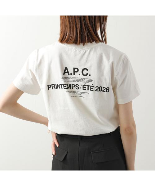 アーペーセー A.P.C. APC A.P.C. 半袖 Tシャツ COHBS M26465 コットン （AAC/ホワイト） AAC/ホワイト
