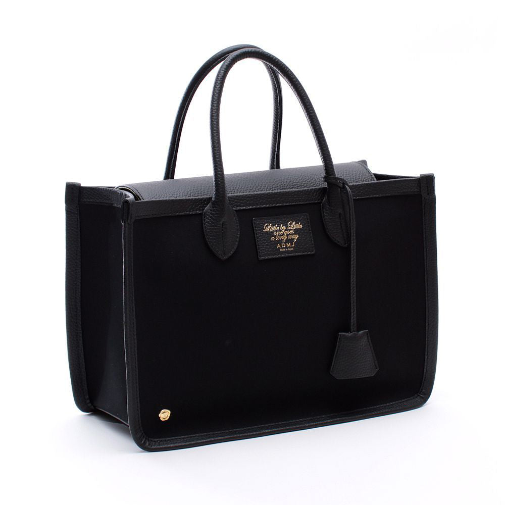 【日本製 |軽量】アクセソワ ドゥ マドモワゼル A.D.M.J. オフィサートートM （BLACK） BLACK