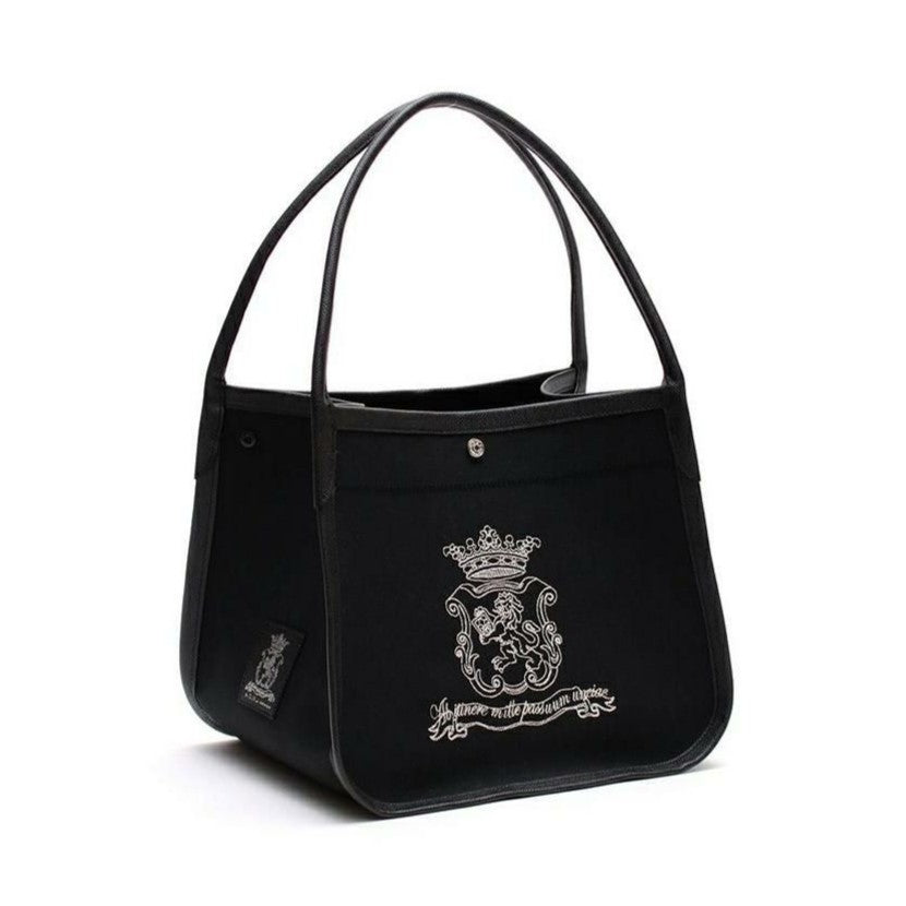 アクセソワ ドゥ マドモワゼル A.D.M.J. デービス/サブバッグL LEOPARD （BLACK） BLACK